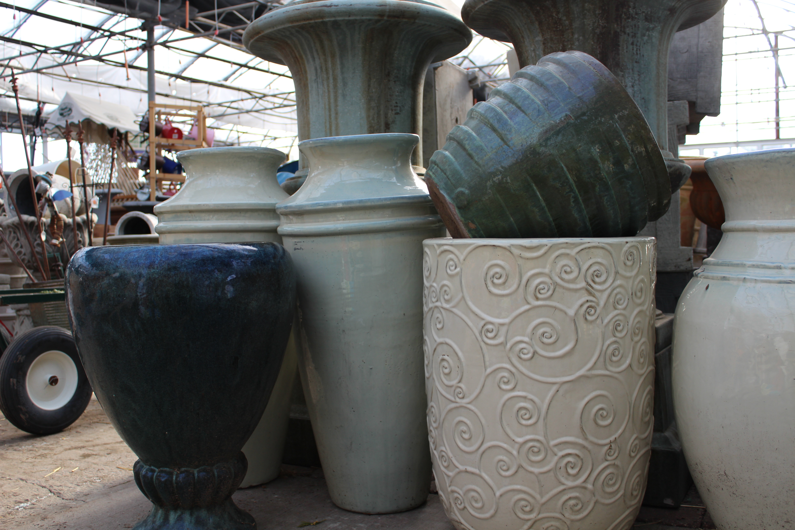 Garden pottery