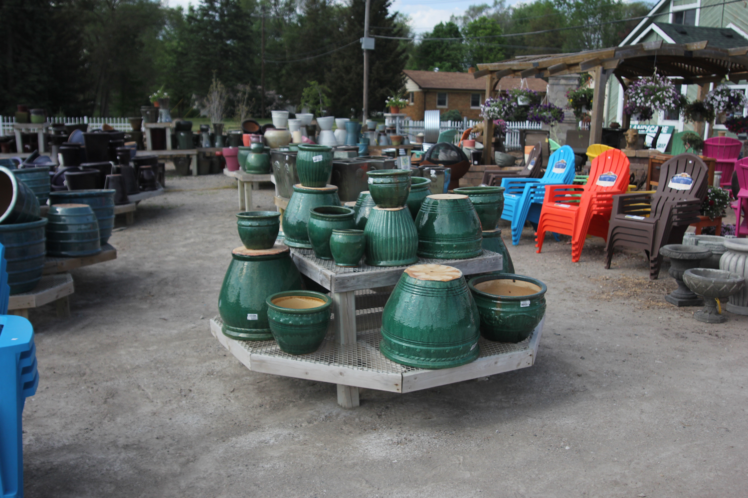 Garden pottery